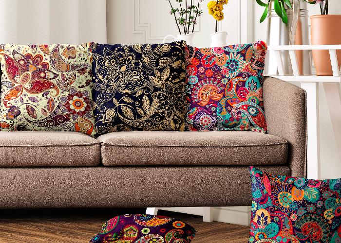 نقاشی روی کوسن