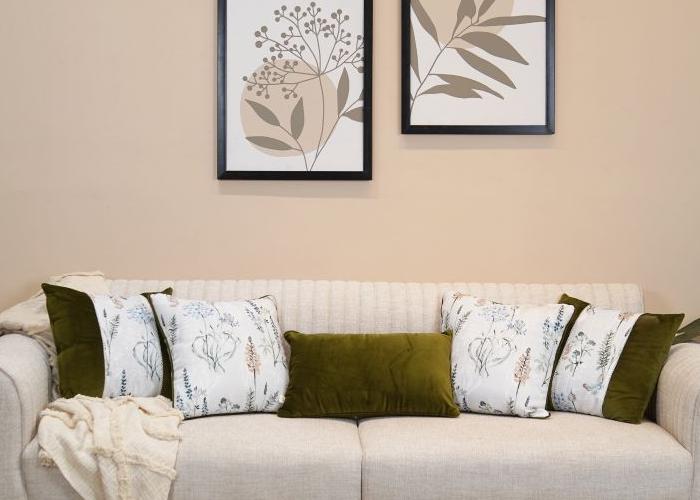 نقاشی کوسن مبل