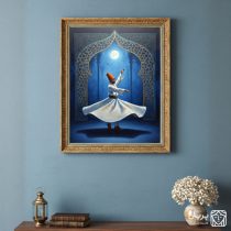 تابلو رقص سماع مولانا